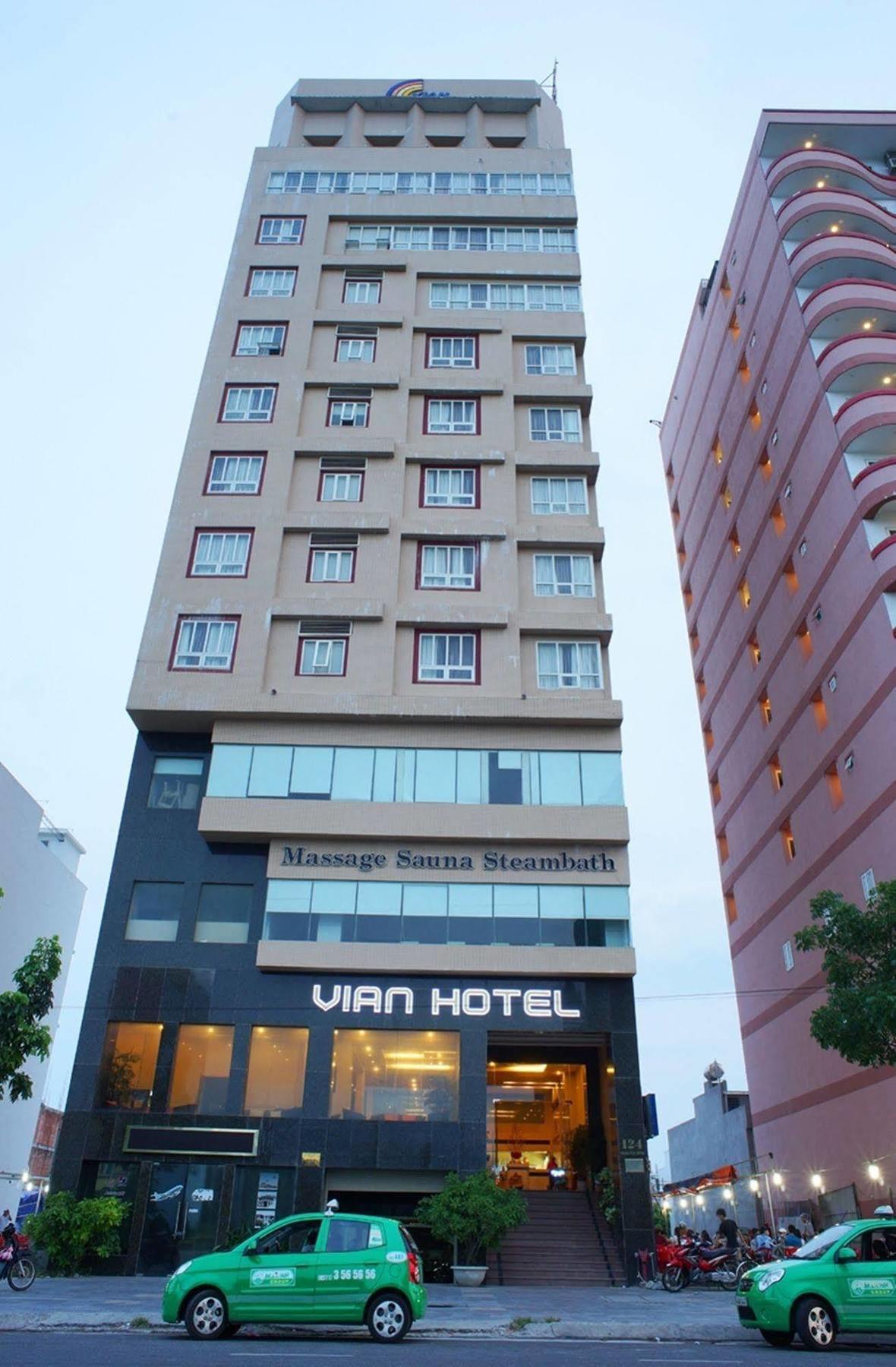 Vian Hotel Da Nang Exterior foto